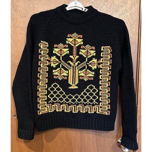 Vintage 60’s/70’s Tribal Nordic Design‎ Cabot Virgin Acrylic Medium Sweater